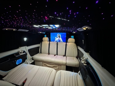 Manisa VIP transfer araç içi konforlu koltuk düzeni ve geniş alan